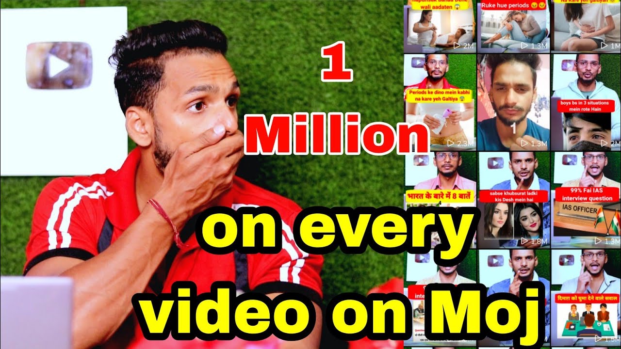 How to get 1 Million Views on Moj Video | How to viral video on moj | How to get more followers moj