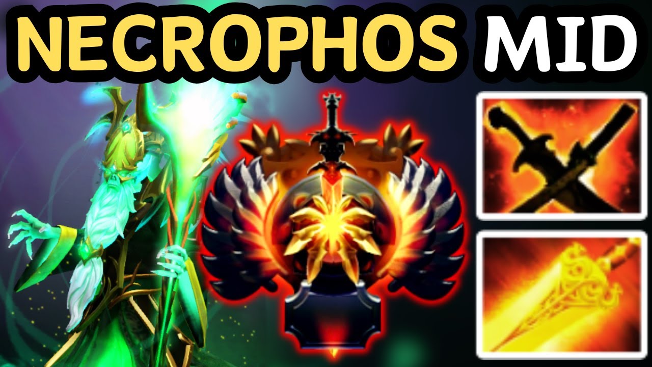 🔥 “NICE HEALTH… I’LL TAKE IT” — NECROPHOS MID | DOTA 2 🔥