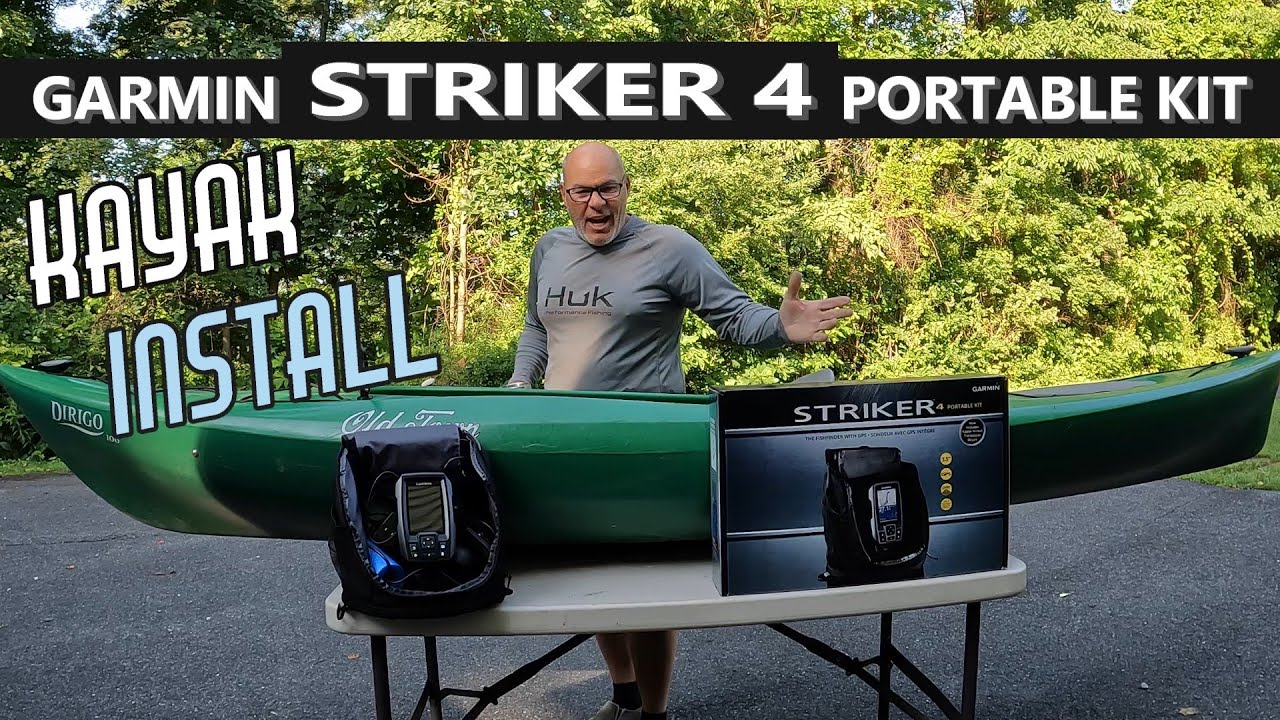 Garmin Striker 4 Portable Kit: Kayak Install
