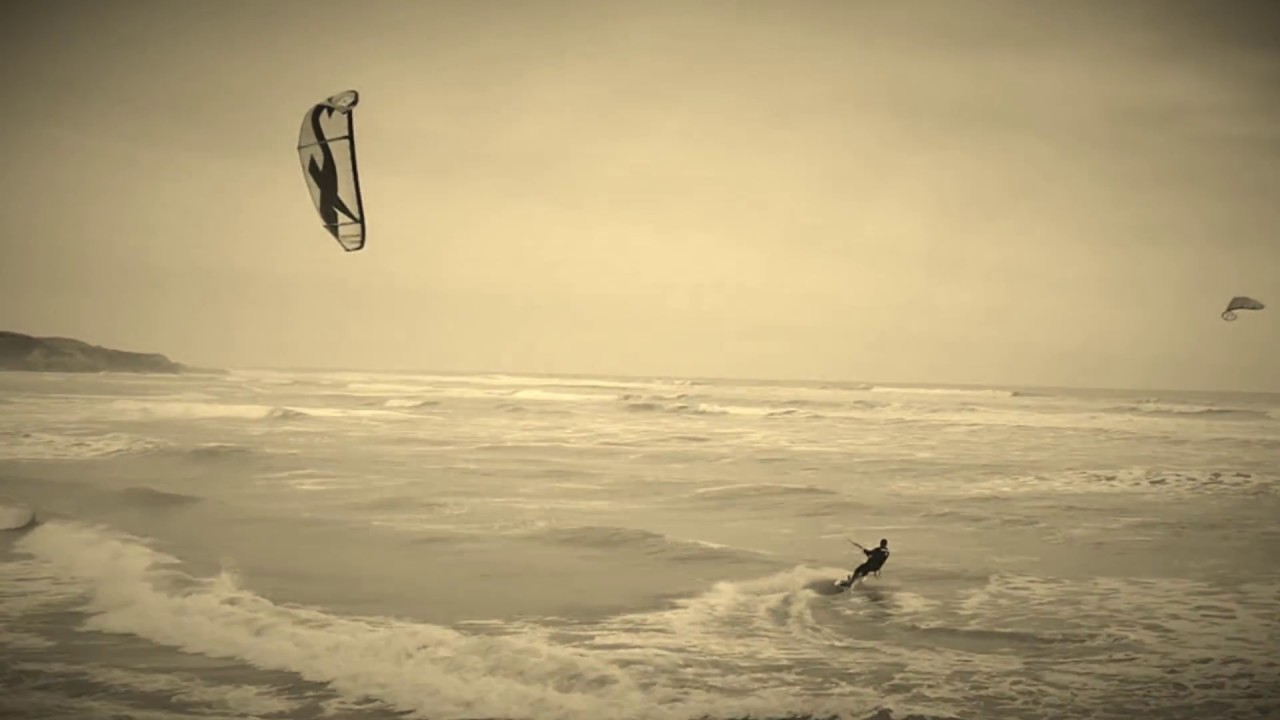 Mission-drone - Plage du veillon - Kitesurf