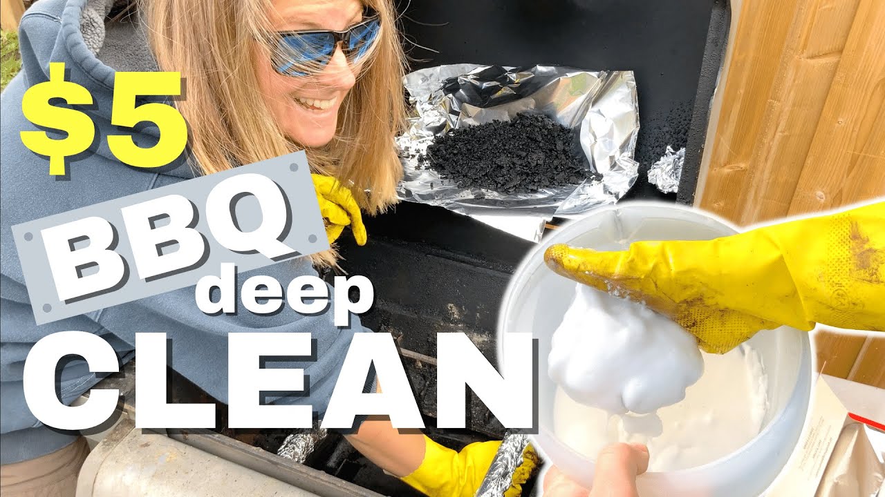 BBQ Clean Using Items You Have at Home | DIY Tutorial