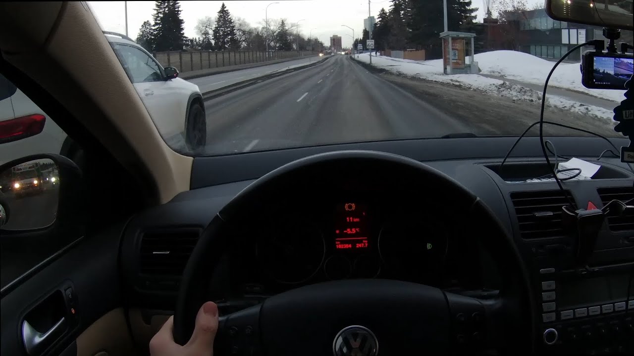 POV Drive: 2009 VW Jetta TDI | Going to Walmart