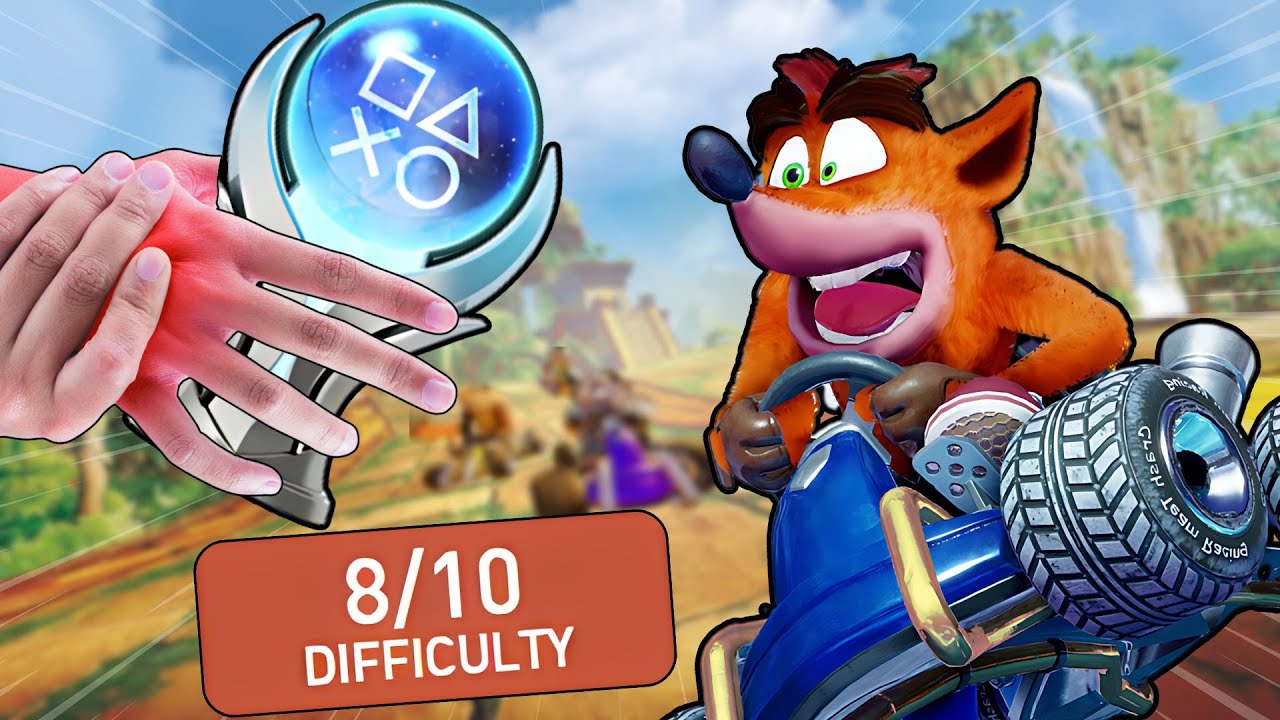 Платина от Crash Team Racing ПРИЧИНИЛА МНЕ ФИЗИЧЕСКУЮ БОЛЬ!