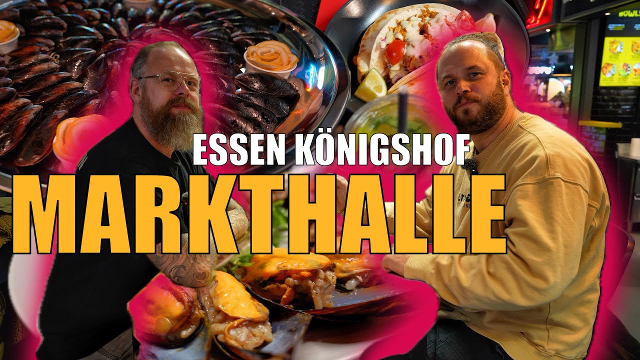 Foodtour durch die neue Markthalle Essen im K&ouml;nigshof