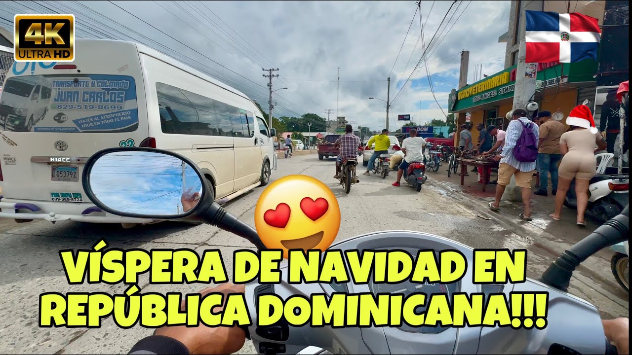 NAVIDAD🎅 2024 en REPÚBLICA DOMINICANA🇩🇴; ASÍ ESTÁ 🤯🚘 LA AV. DUARTE, NAVARRETE / Caminando En RD🇩🇴