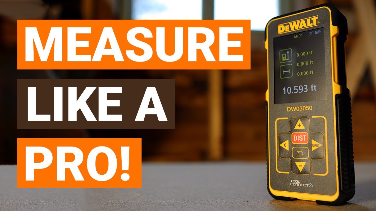 Red Laser Distance Measurer | DeWalt DW03050
