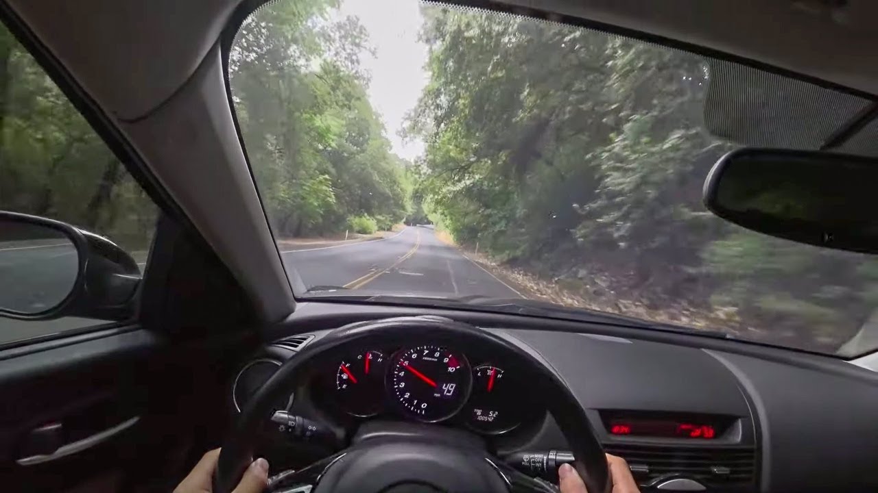 Mazda RX-8 POV Canyon Drive | Racing-Beat Exhaust | Binaural Audio