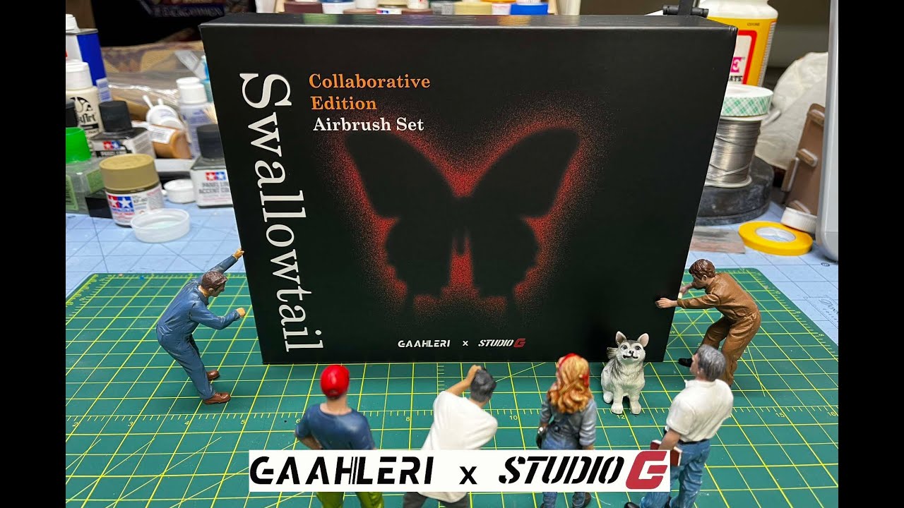 Gaahleri X Studio G’s Swallowtail Airbrush unboxing and review