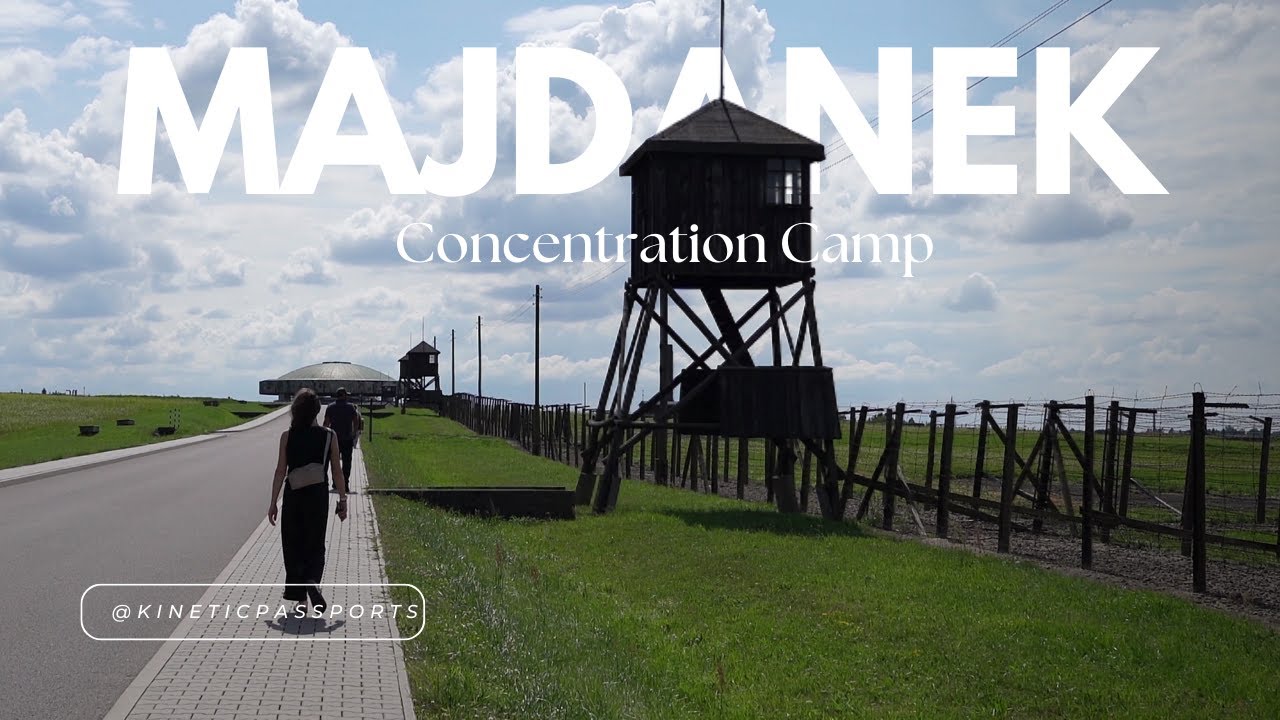 SHOCKING VISIT to MAJDANEK, a much forgotten about World War II Nazi Concentration - Poland vlogs