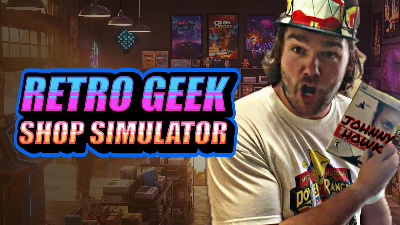 Retro Geek Shop Simulator FIRST LOOK | The BEST PS5 Retro Store Sim? | Blast To The Past Ep. 1