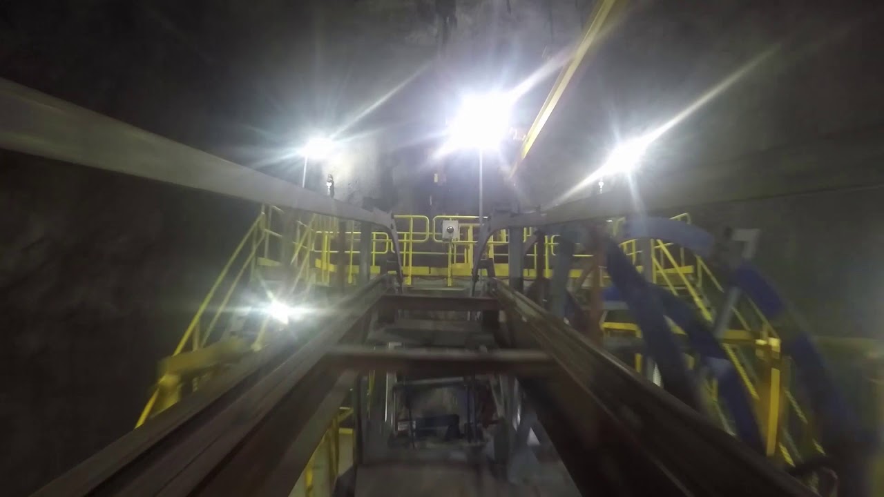 Rail Veyor Underground 360 degree dump loop
