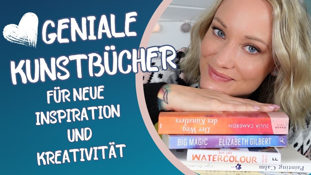 Meine neuen Kreativbücher - Inspiration, Zeichen- und Malkurse