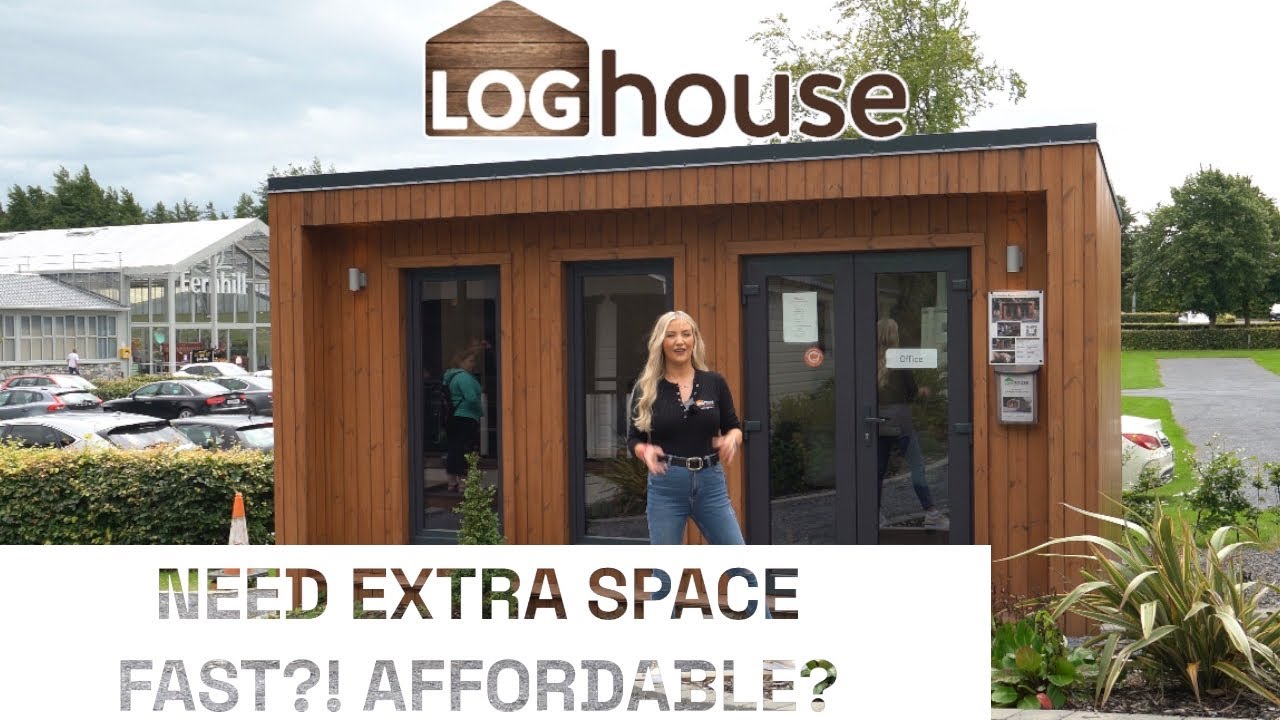 NEED EXTRA SPACE THAT'S FAST & AFFORDABLE?! Loghouse - Eco Garden rooms could be for you!