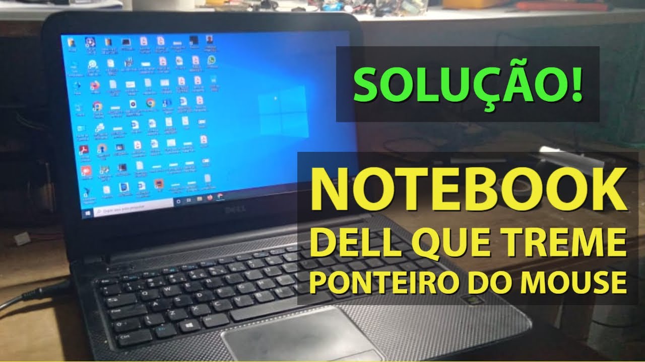 NOTEBOOK DELL TREMENDO PONTEIRO DO MOUSE - SOLUÇÃO!!!