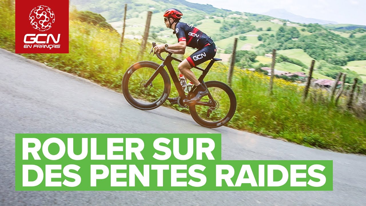 Comment rouler sur des pentes raides quand on débute à vélo ?