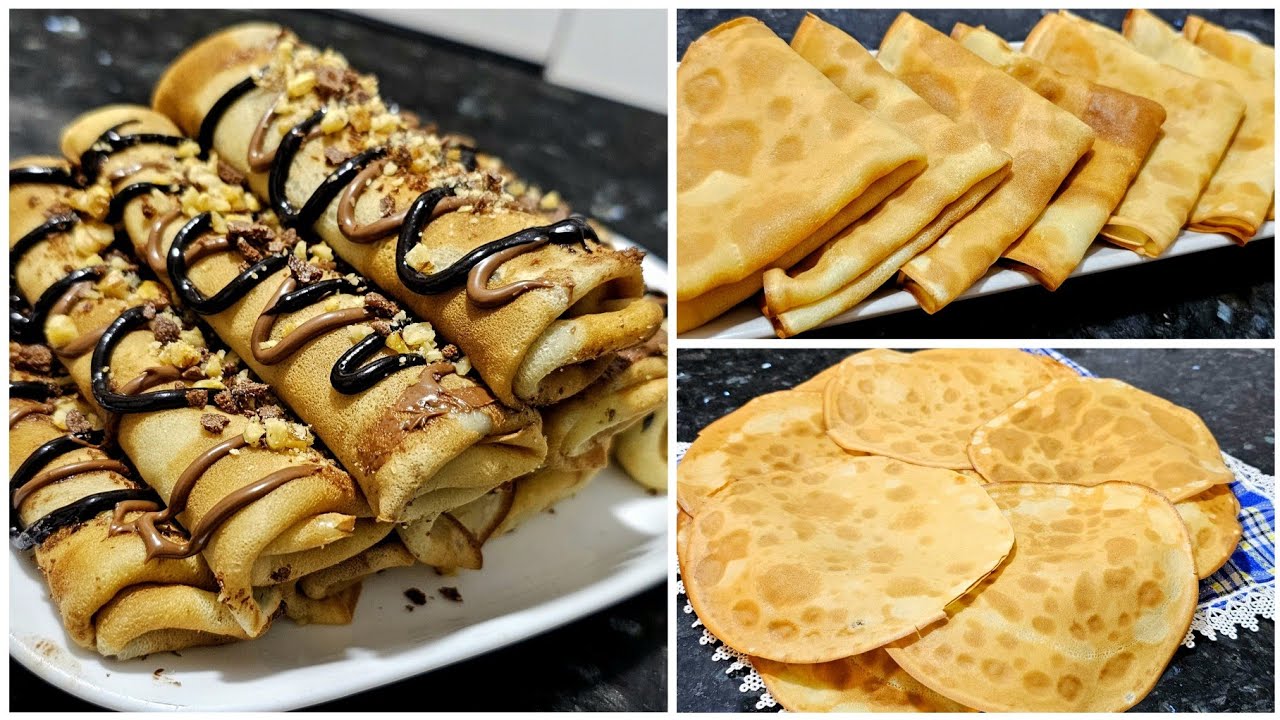 افضل وصفة كريب بالبيت 👌 اقتصاديين و يخرجوا كمية كبيرة 😍 ناجح مليااار