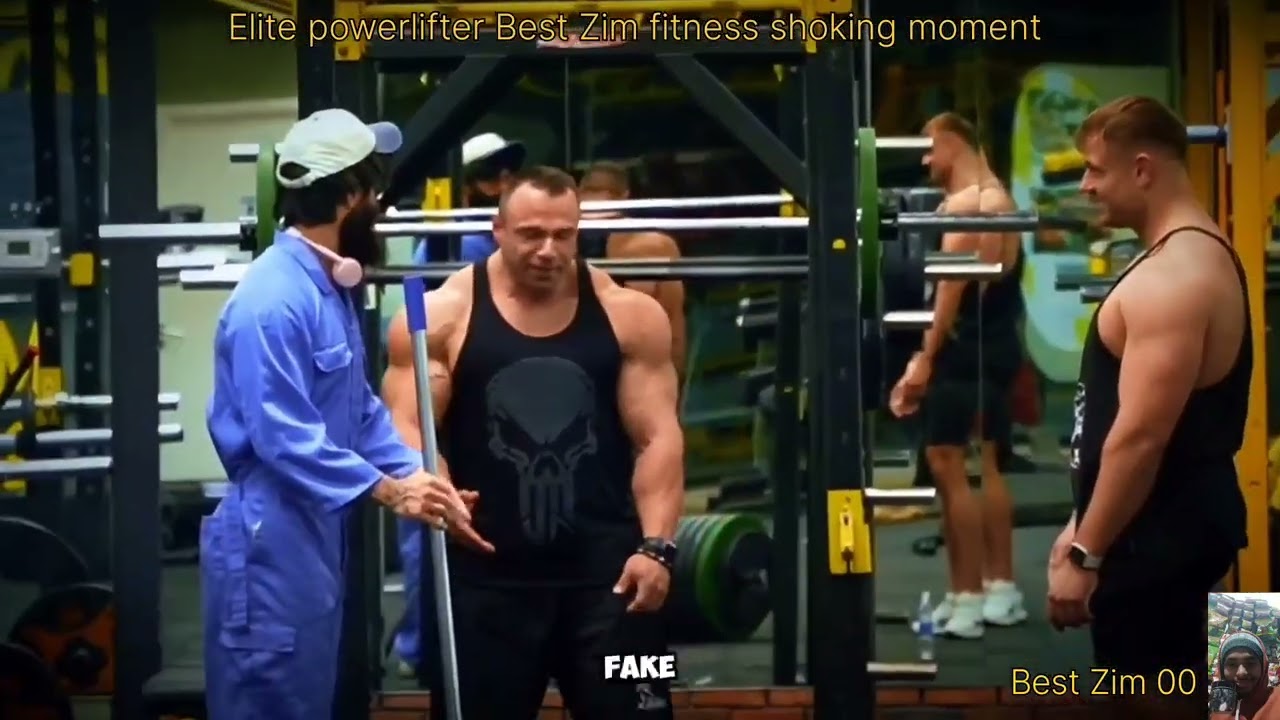 Elite powerful best zim fitness shocking moments 😄🤣 