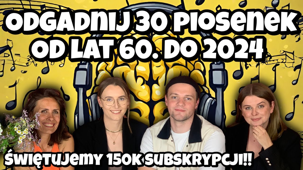 Mamy 150k subskrypcji i największą dramę w historii kanału! Mózgi odgadują 30 piosenek | Dzikie Ucho