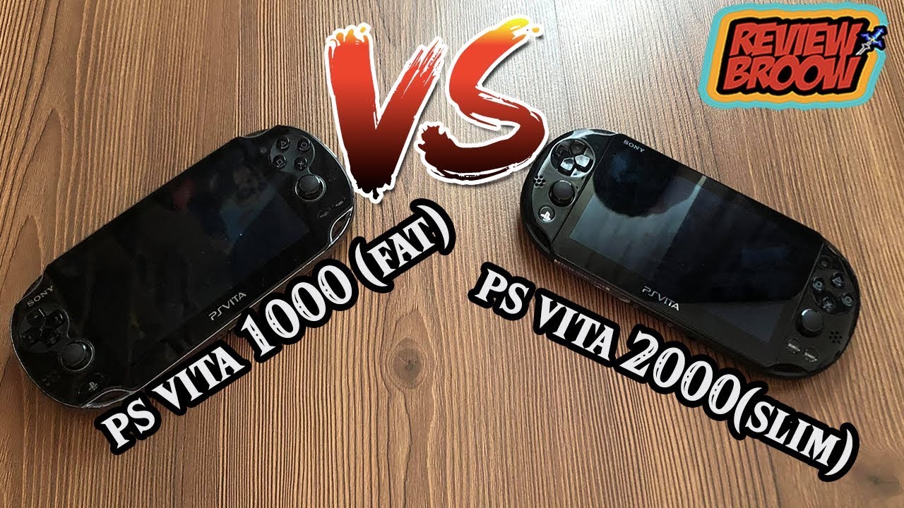 PS VITA 1000 (FAT) VS PS VITA 2000 (SLIM)-KIYASLAMA!!