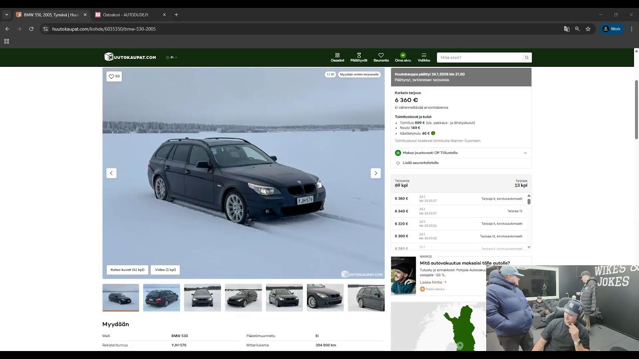 E61 Huutokauppa!