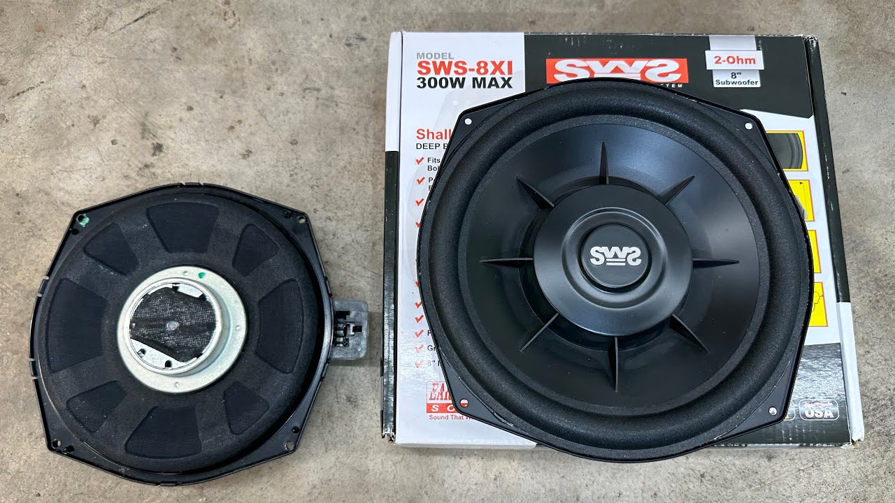 UPGRADING FACTORY SUBS TO EARTHQUAKE SWS-8XI on my BMW F10 535i