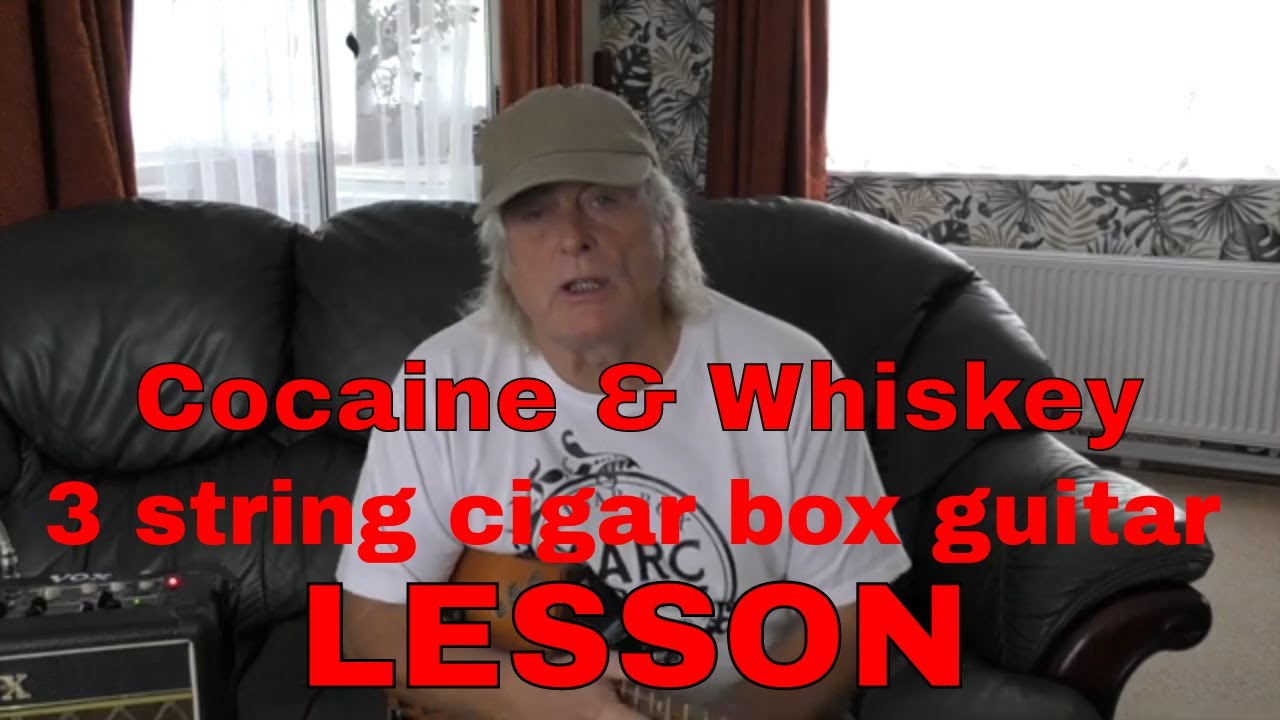 Cigar Box Guitar - Cocaine & Whiskey