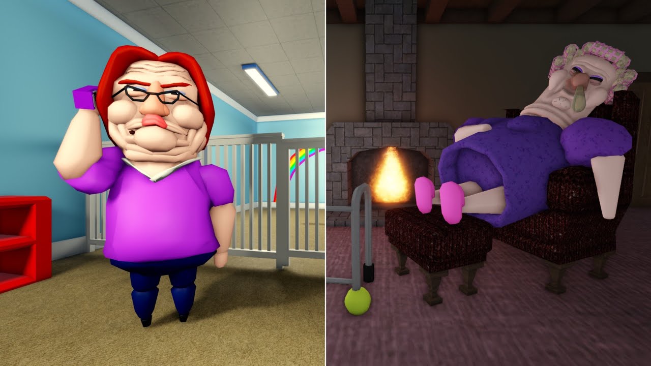 EESCAPE GRUMPY GRAN, BETTY'S NURSERY ROBLOX OBBY