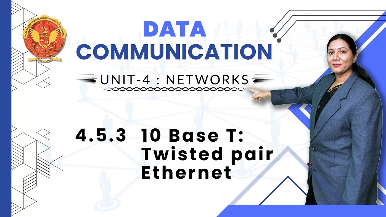 4.5.3 10 Base T: Twisted pair Ethernet | EC603(A) |