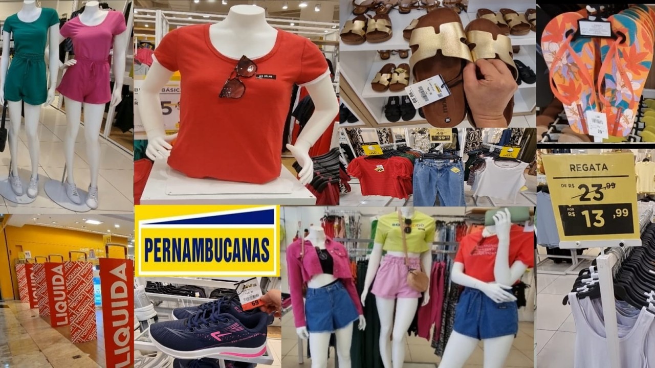 TOUR NAS LOJAS PERNAMBUCANAS - CALÇADOS LOOKS EM OFERTAS - ACHEI NOVIDADES E LIQUIDAÇÃO PERNAMBUCANA