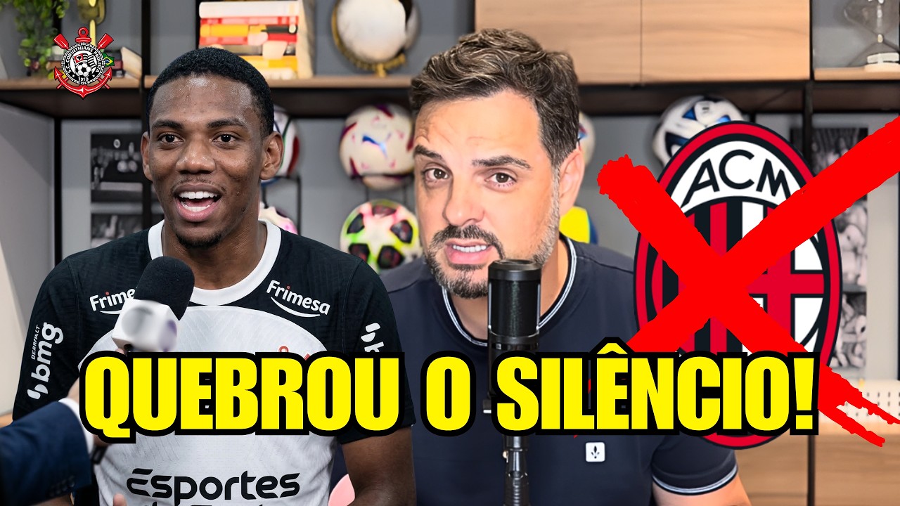 ANDRE QUEBRA O SILENCIO SOBRE O MILAN E MANDA RECADO NO CORINTHIANS!