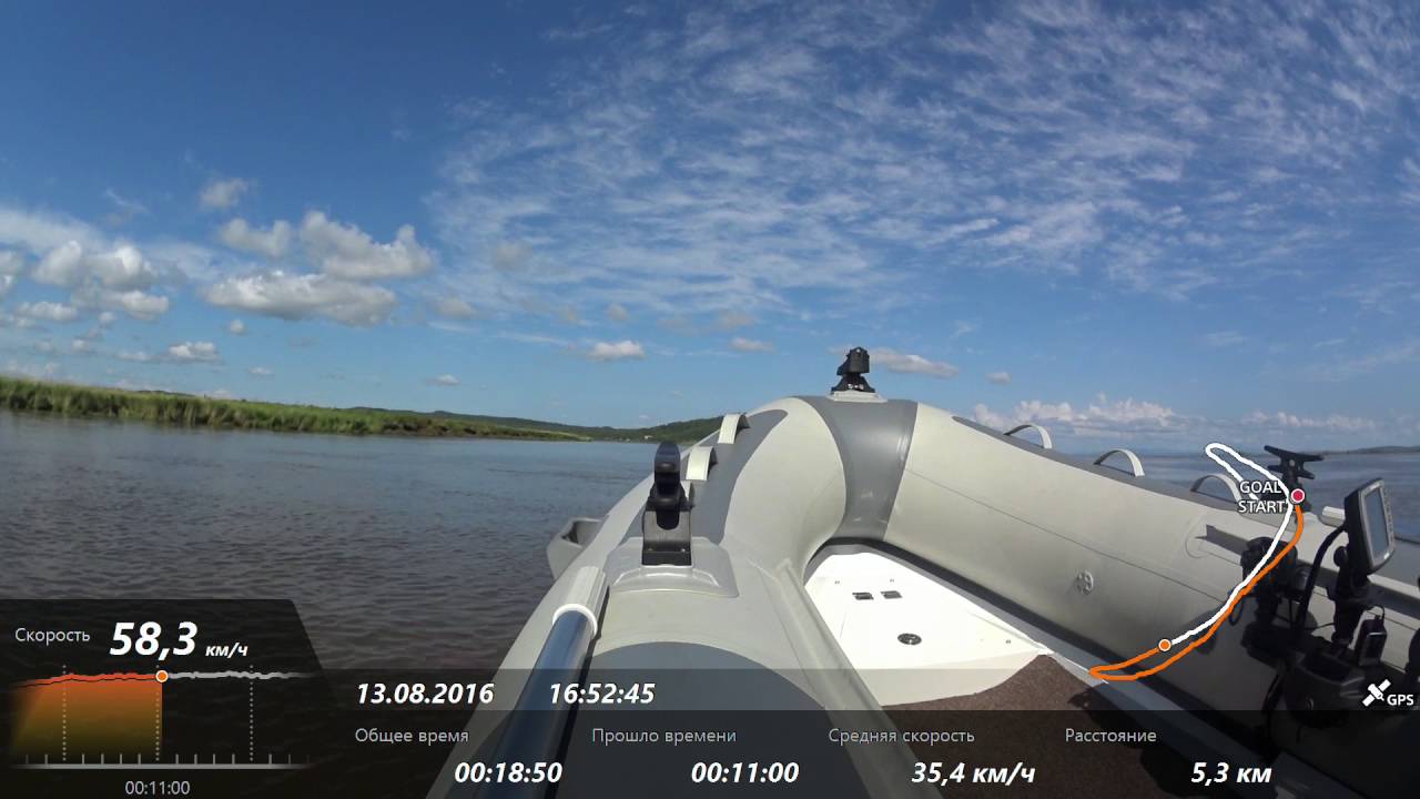 Gladiator RIB 380AL & Suzuki DF20A Speed UP ! 3