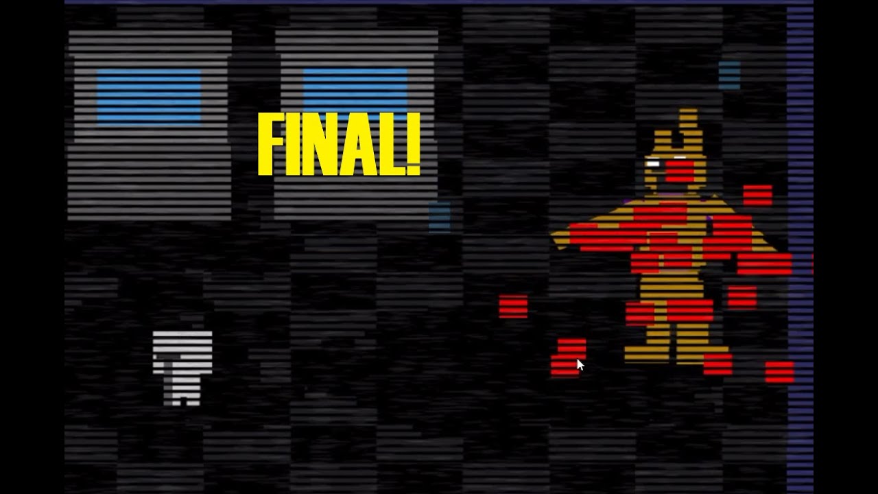 La muerte de William Afton | FNaF 3 | Noche 5