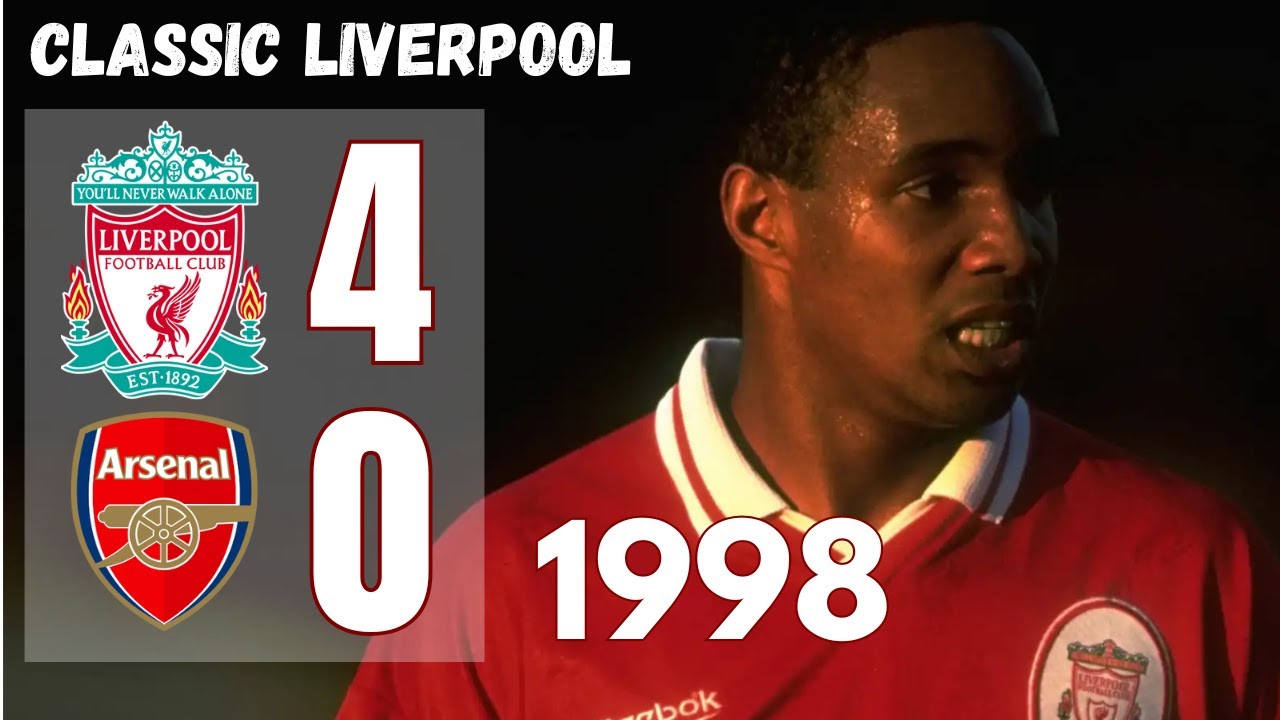 Liverpool vs Arsenal 4-0 1998 | Liverpool hammer Arsenal | Extended Highlights
