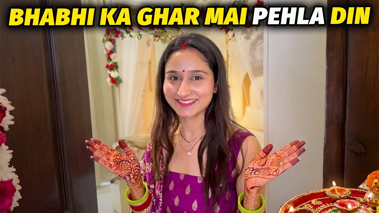 Choti Bhabhi Ka Ghar Mai Pehla Din 😍 