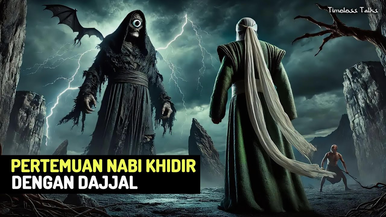 Pertemuan Nabi Khidir dengan Dajjal, Nabi Khidir Hidup lagi setelah Lehernya di Penggal Dajjal
