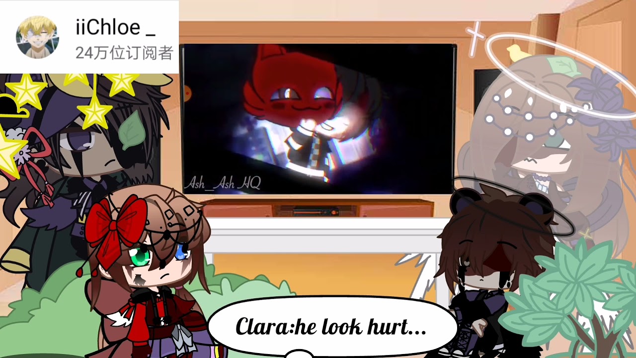 Afton family react to Micheal afton/Gacha club/long version