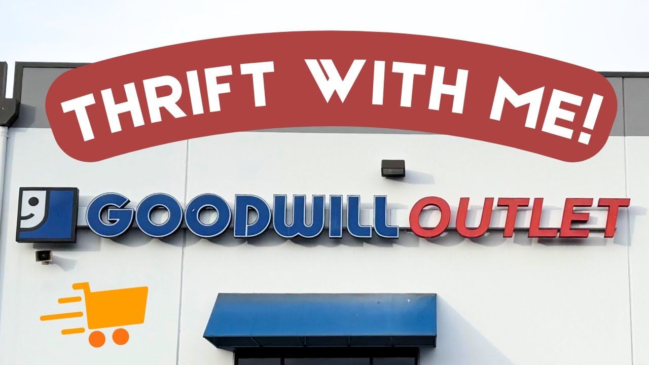 WHAT CAN WE FIND AT THE BINS TO RESELL ON POSHMARK, EBAY? THRIFT WITH ME AT THE GOODWILL OUTLET!