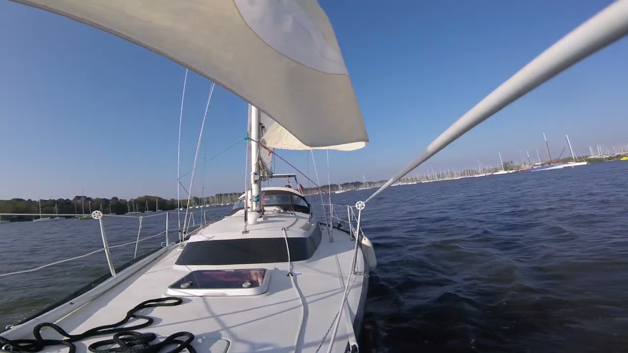 #40 | La Vilaine à la Voile | Direction la Roche-Bernard | Dufour 3800