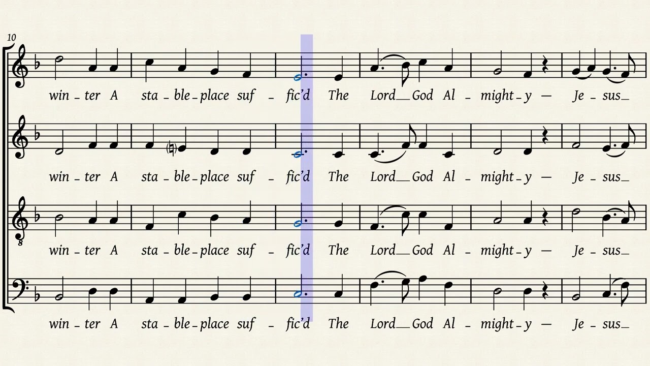 Holst — In the Bleak Midwinter (Cranham)