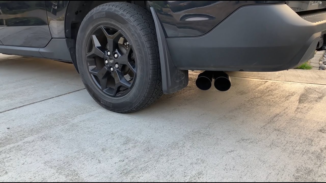 Ford Maverick: Adding a cat back exhaust system - Magnaflow #19597