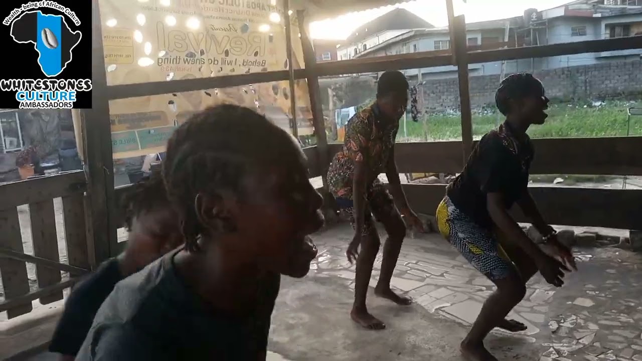 IJEBU CUITURAL DANCE rehearsal (IRUKERE DANCE) by WHITESTONES CULTURE AMBASSADORS ACADEMY