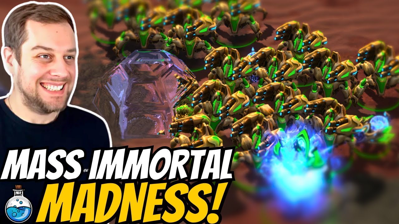 Immortals NEVER disappoint! | Mass Immortal in Grandmaster #15 StarCraft 2