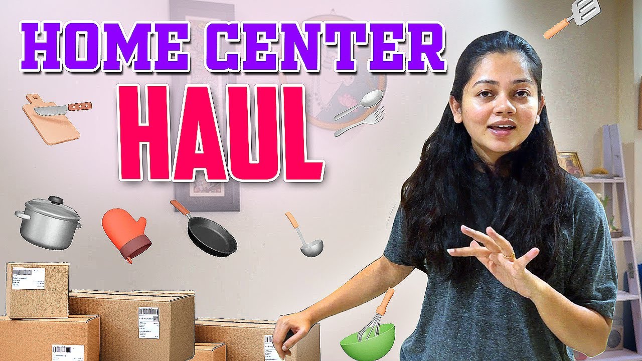 Home Center Haul VLOG | Budget எகிறிடிச்சி |  Anithasampath Vlogs