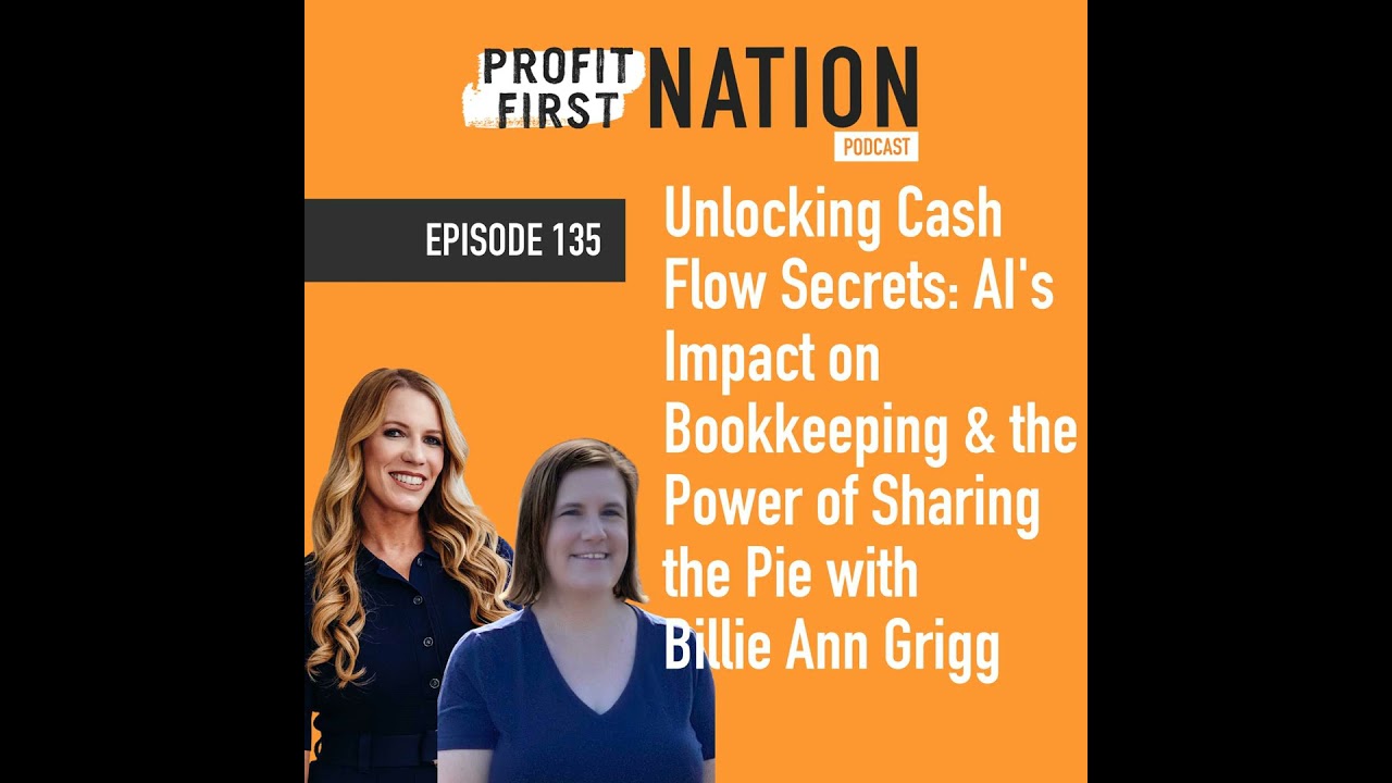Ep. 135- Unlocking Cash Flow Secrets: AI's Impact on Bookkeeping and the Power of Sharing the Pie