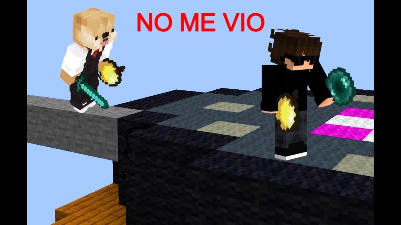 NADIE ME VE EN SKYWARS - Minecraft-
