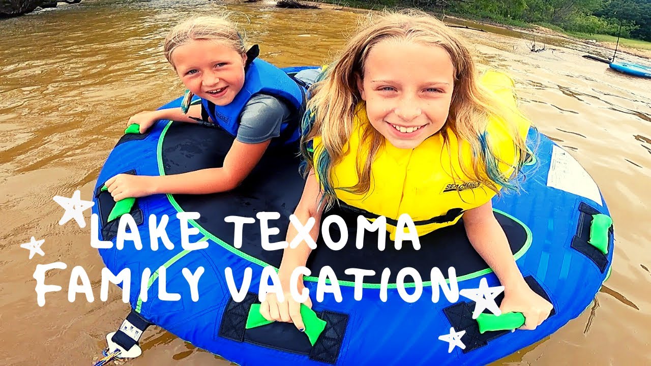 LAKE TEXOMA FAMILY VACATION (Prothro Center Resort, Pottsboro, TX) Fishing, tubing, skiing and more!