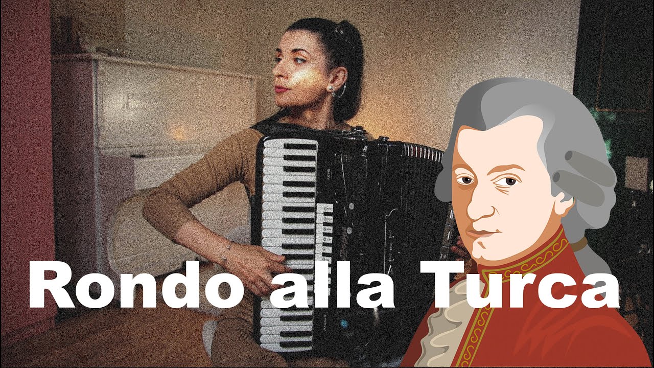 Mozart - Rondo Alla Turca (Turkish March) on accordion