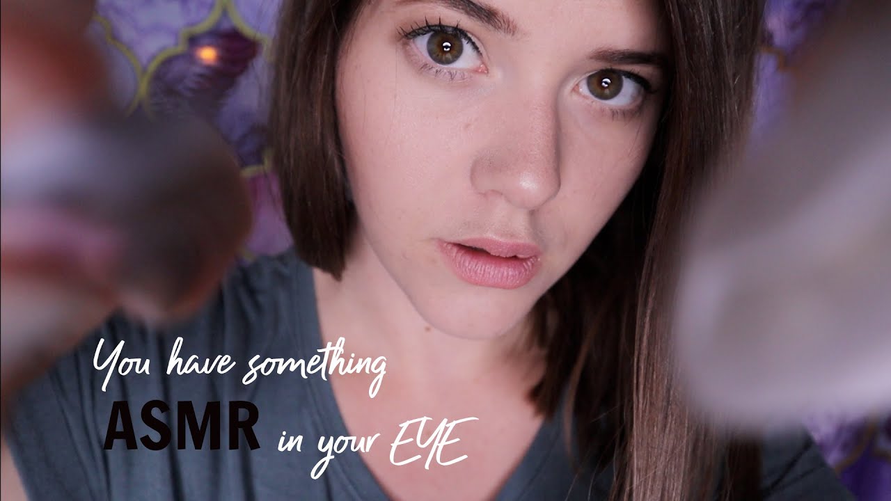 ASMR Du hast da was im AUGE ~ PERSONAL ATTENTION RP ( Cleaning, Wiping, It´s okay...) Deutsch/German