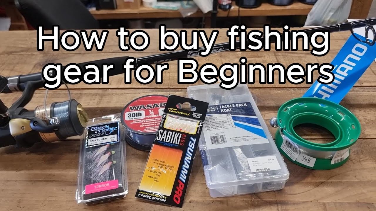 Beginner's Guide to buying Fishing Gear (NZ Basic Fishing Tutorial)