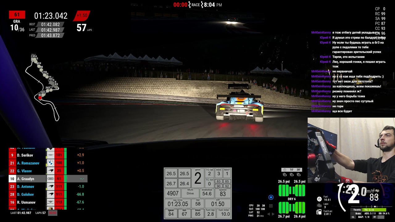 Первая гонка на Audi. ACCGT Open Event Kyalami. Assetto Corsa Competizione